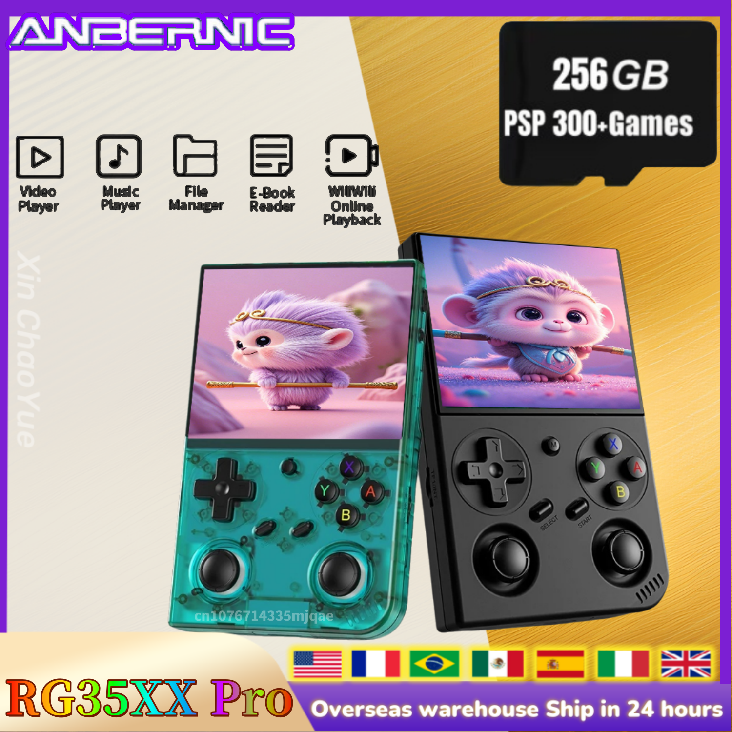Gaming Console Handheld Android - Anbernic RG35XX PRO RG 35XXPRO Retro