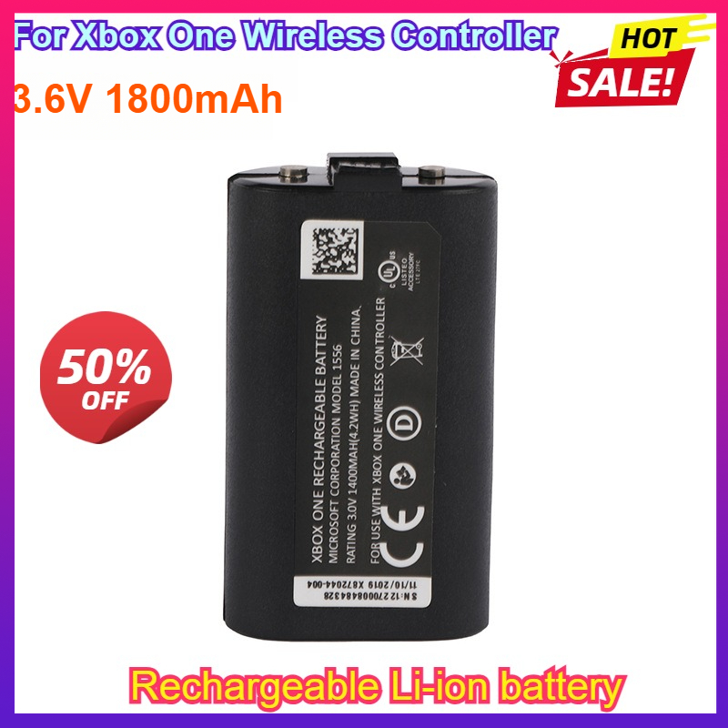 Gaming Console Xbox One - 1800mAh Battery for Xbox One/S/X/Elite Controller