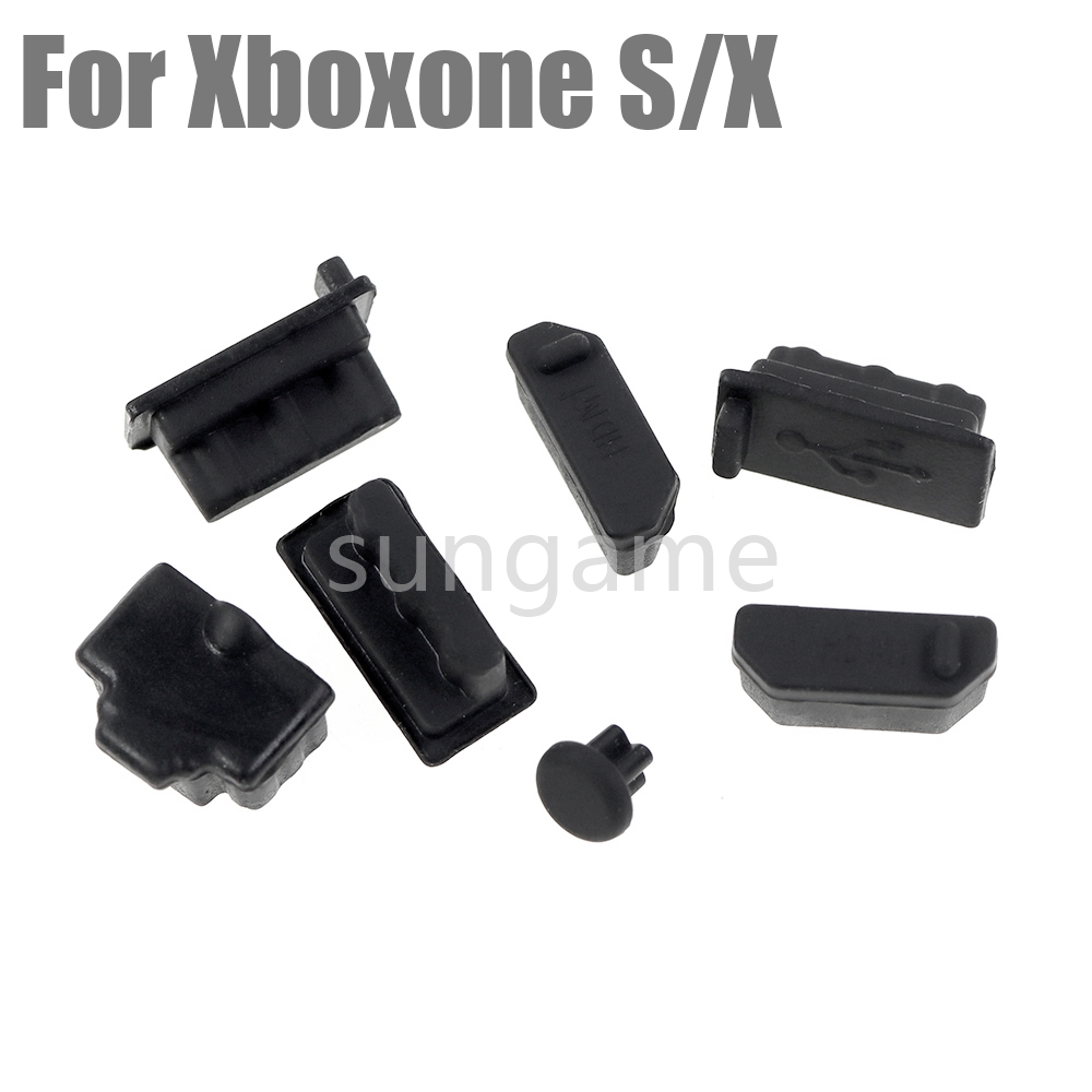 Gaming Console Xbox One - 1set Dust Plug Silicone Kits Case