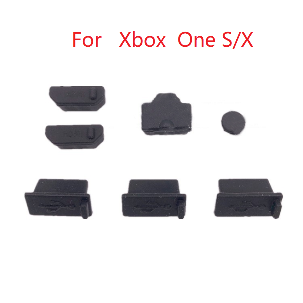 Gaming Console Xbox One - 7pcs Dust Plug Silicone Kits Dustproof