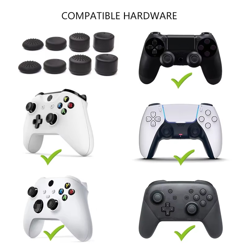 8pcs Controller Silicone Analo – обзор и цена Gaming Console Gp Pro