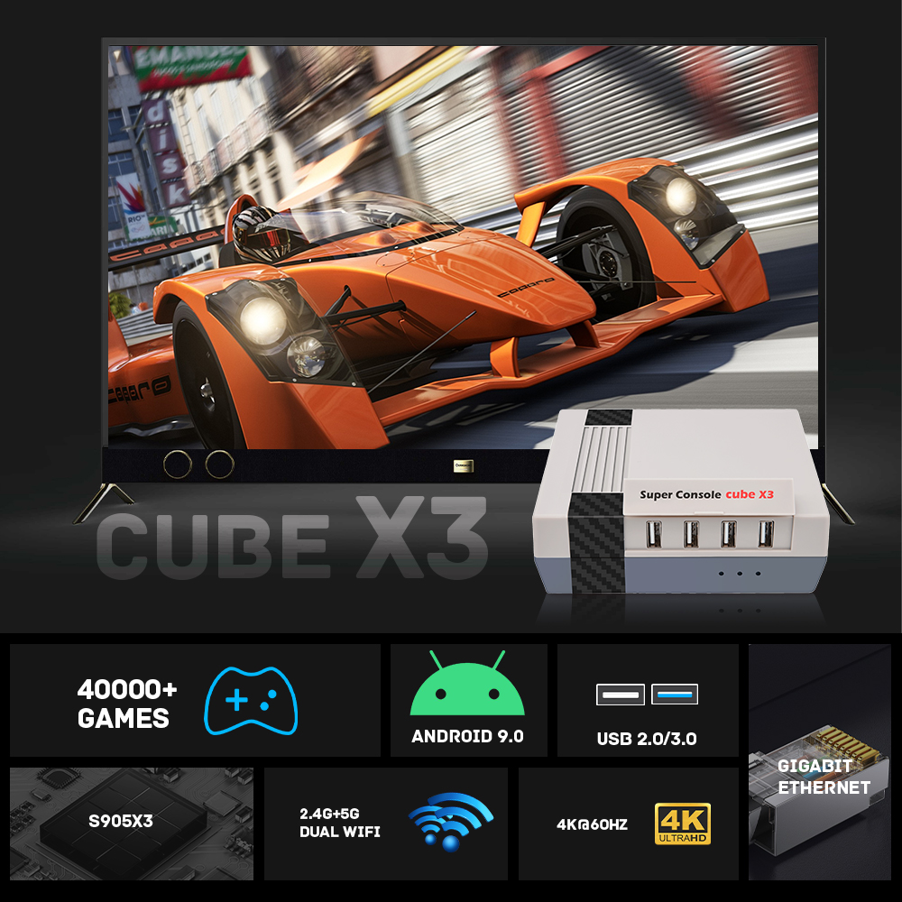 KINHANK Super Console Cube X3  – обзор и цена Gaming Console Youtube