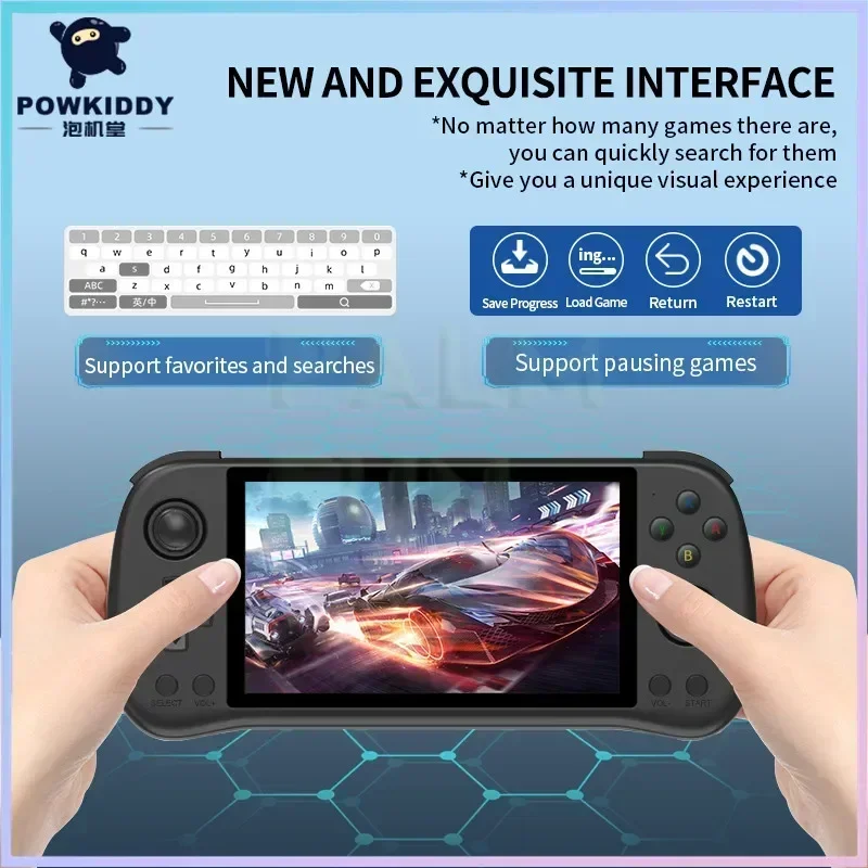 POWKIDDY X55 5.5INCH IPS Scree – обзор и цена Gaming Console X55