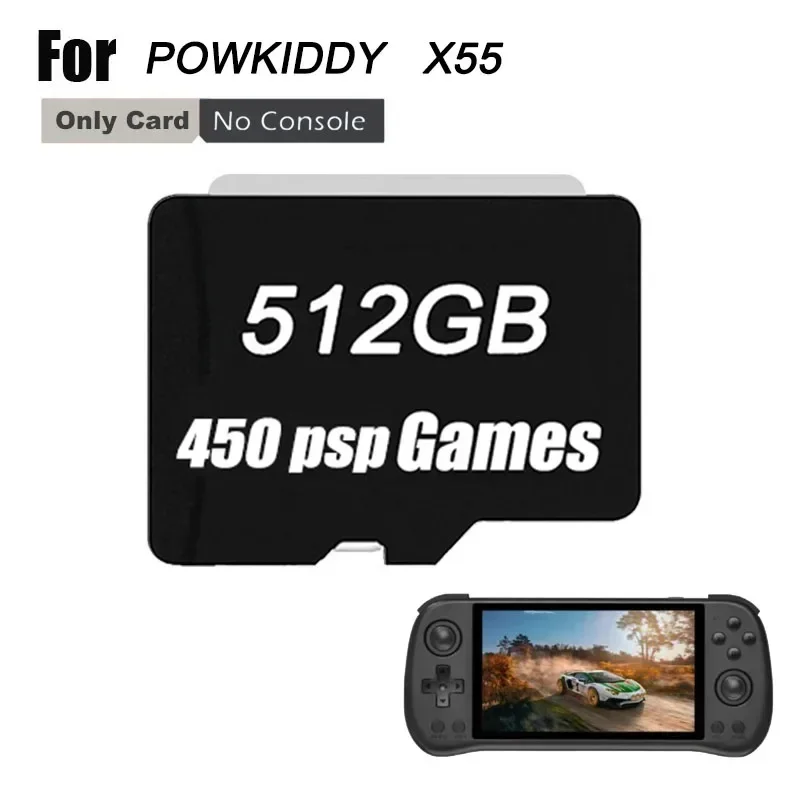 POWKIDDY X55 Retro Handheld Ga – обзор и цена Gaming Console X55