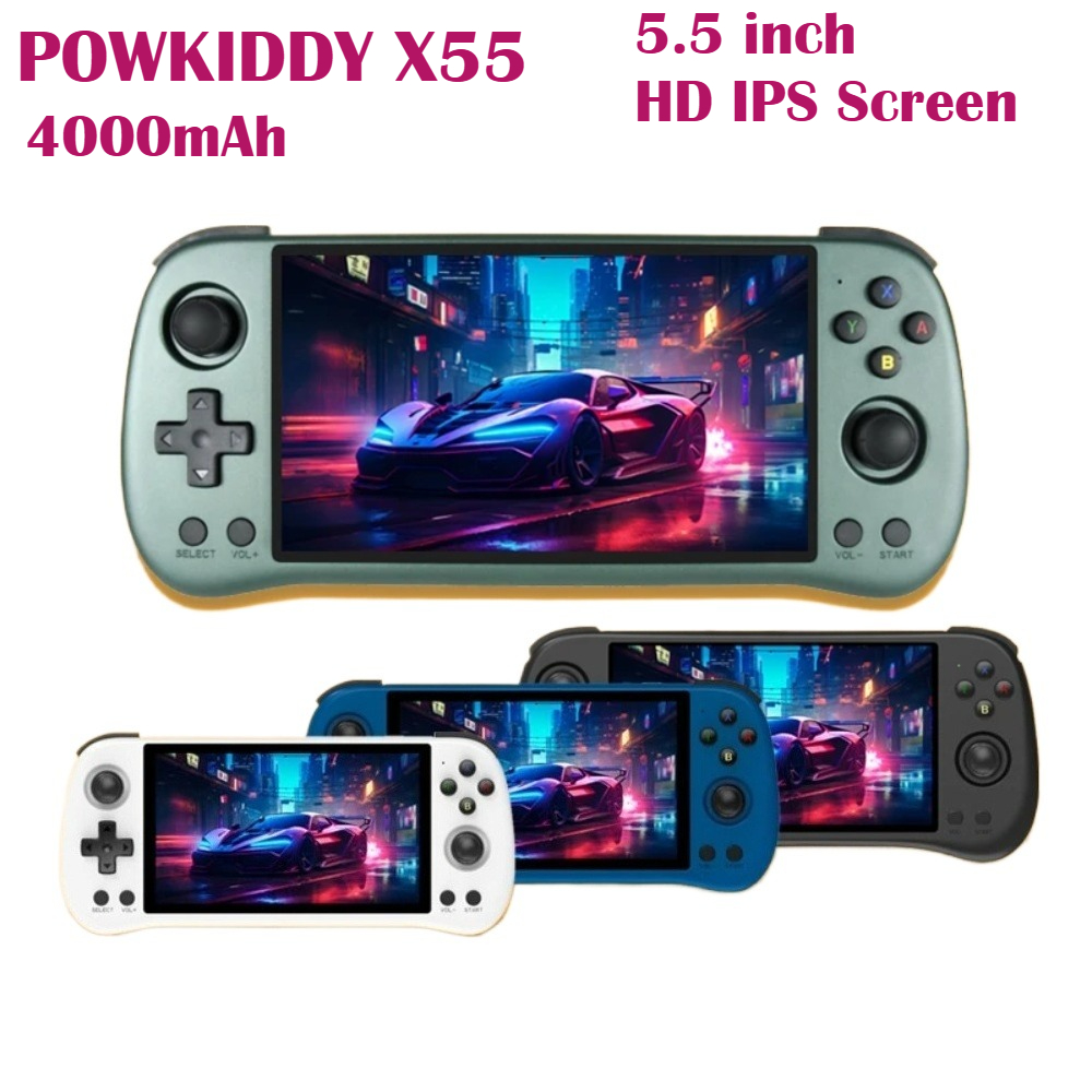 Powkiddy X55 Retro Handheld Ga – обзор и цена Gaming Console X55