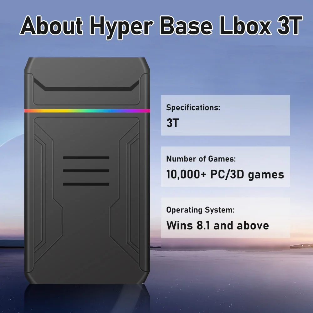 3TB Launchbox Portable Gaming  – обзор и цена Gaming Console Xbox One