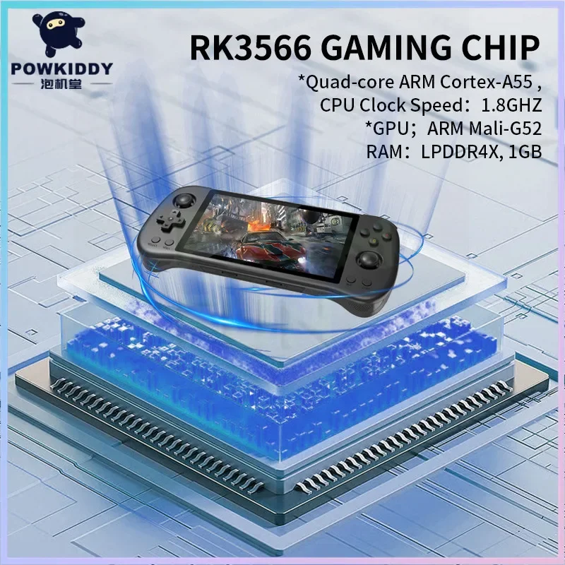 POWKIDDY X55 Handheld Game Con – обзор и цена Gaming Console X55