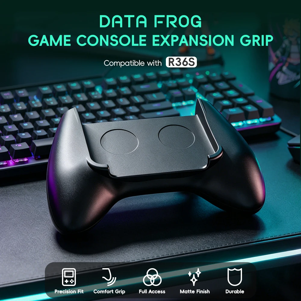 Data Frog R36S Game Grip Ergon – обзор и цена Gaming Console Handheld Retro