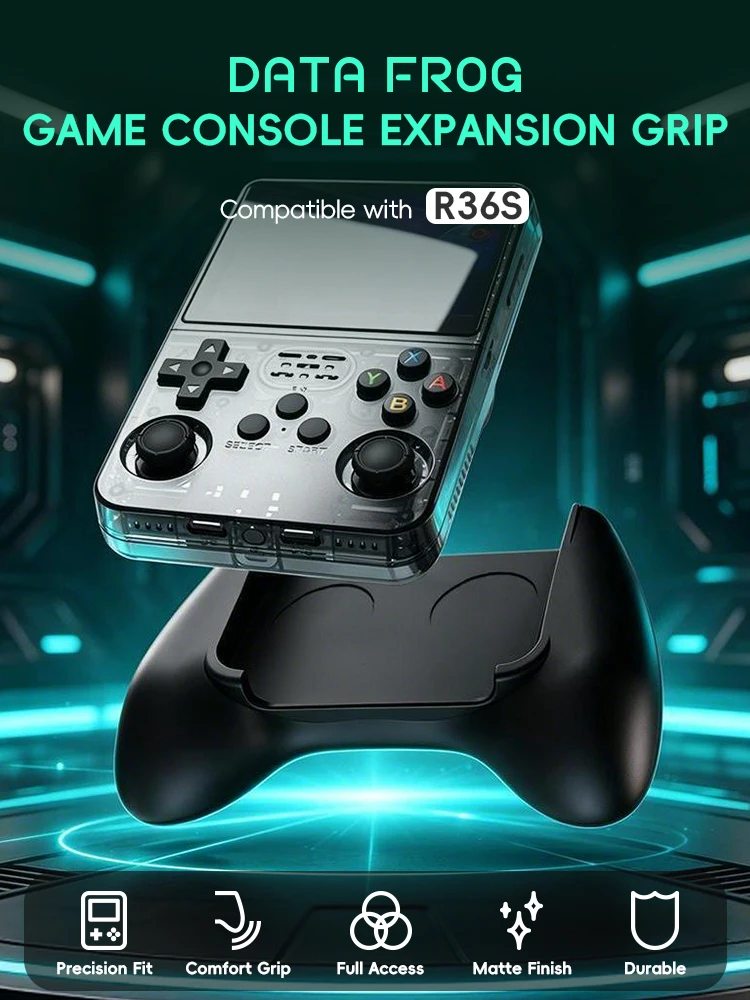 Data Frog R36S Game Grip Ergon – обзор и цена Gaming Console Handheld Retro