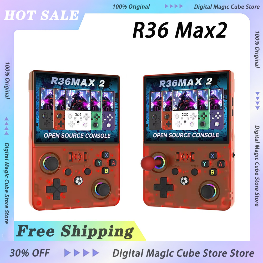 R36 Max2 Linux System Handheld – обзор и цена Gaming Console Handheld Retro