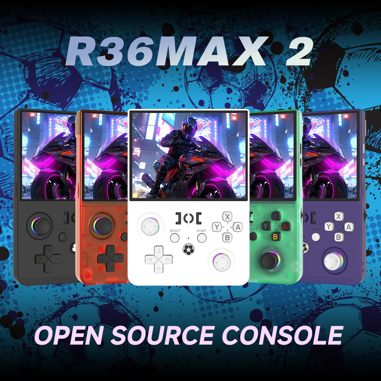 R36 Max2 Linux System Handheld – обзор и цена Gaming Console Handheld Retro