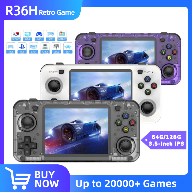 R36H Retro Handheld Video Game – обзор и цена Gaming Console Handheld Retro