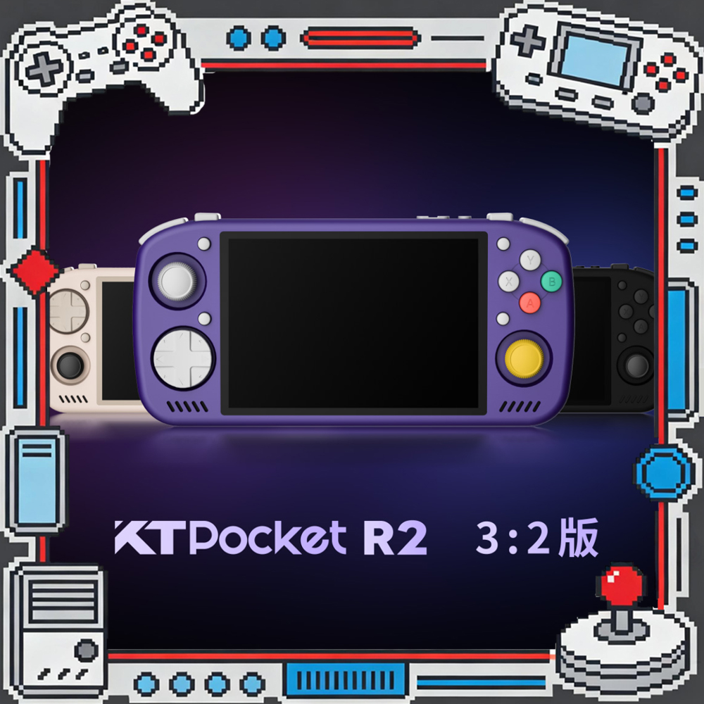 KTPocket R2 KTR2 4:3/3:2 Touch – обзор и цена Gaming Console Handheld Retro
