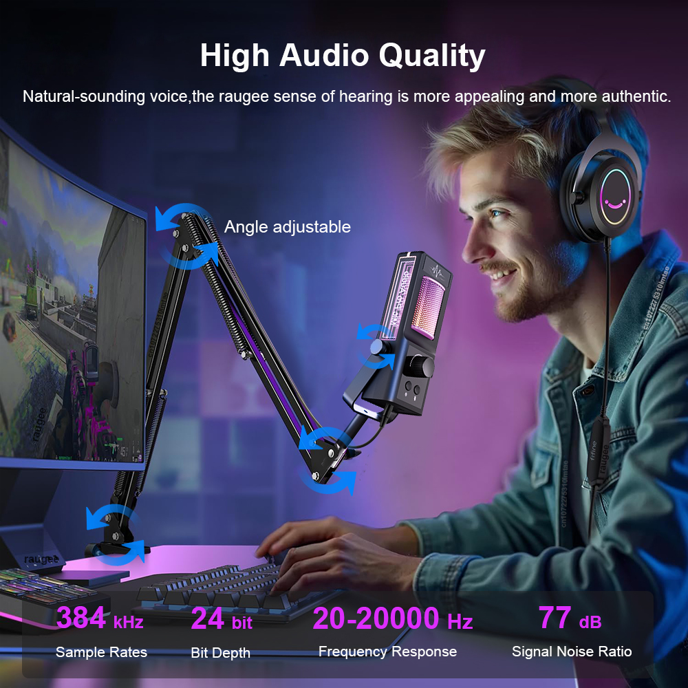 USB Gaming Microphone with Arm – обзор и цена Gaming Console Youtube