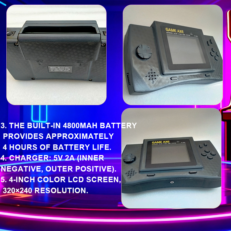 PFT Elite 4-Inch Handheld Arca – обзор и цена Gaming Console Handheld Retro