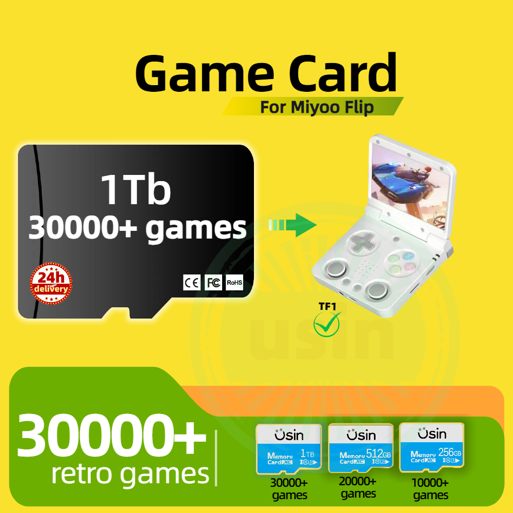 Game Card For Miyoo Flip 30000 – обзор и цена Gaming Console Handheld Retro