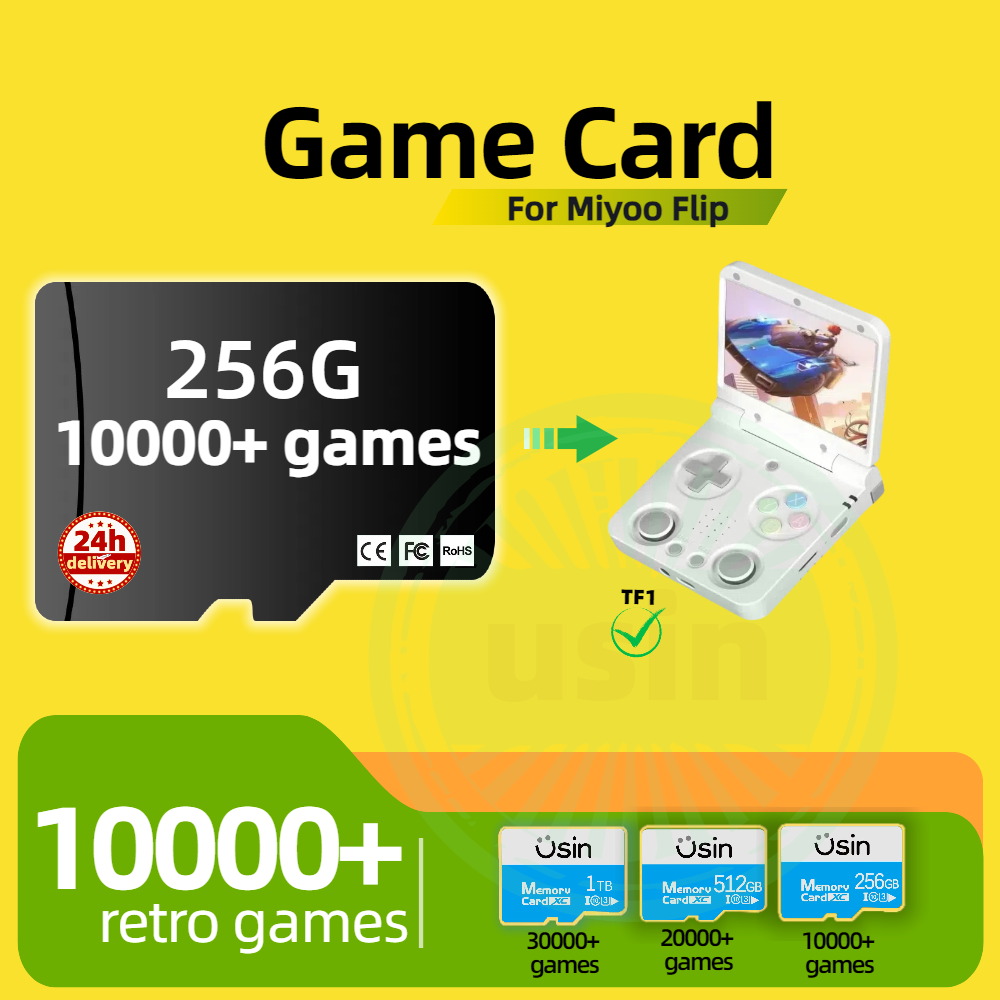 Game Card For Miyoo Flip 30000 – обзор и цена Gaming Console Handheld Retro