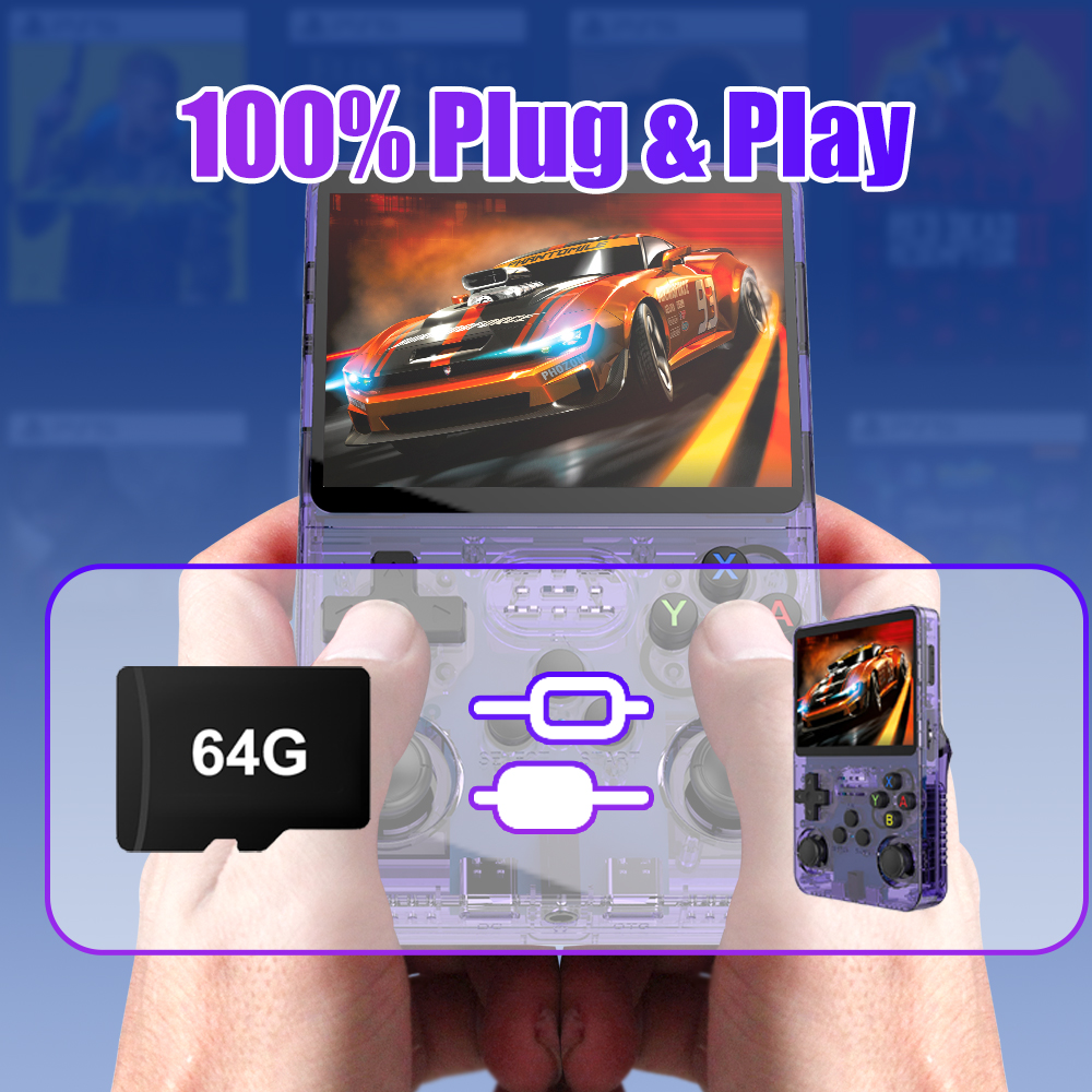 64G Game TF Card for R36S Vide – обзор и цена Gaming Console Handheld Retro