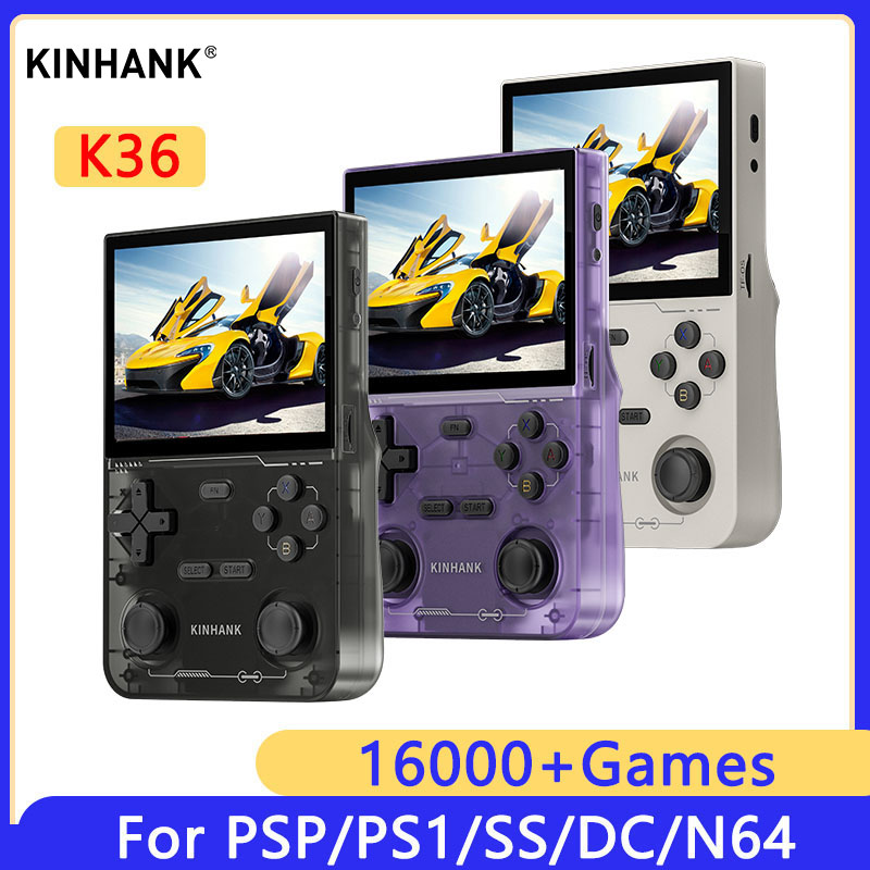 KINHANK K36 Retro Handheld Vid – обзор и цена Gaming Console Handheld Retro