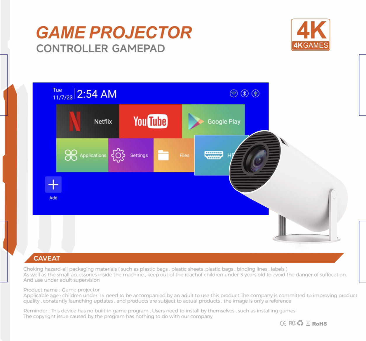 3D Game Projector 2 in 1 F300  – обзор и цена Gaming Console Youtube