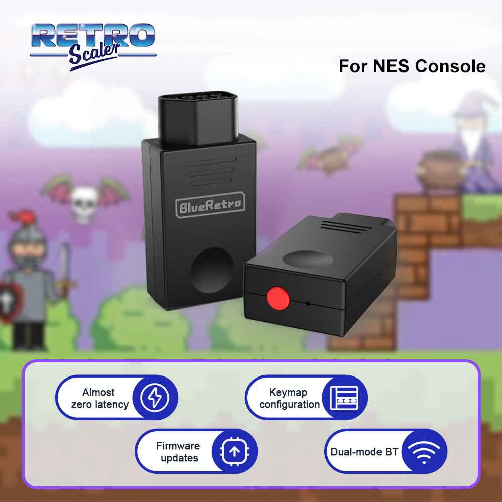 RetroScaler Blueretro Wireless – обзор и цена Gaming Console Monitor