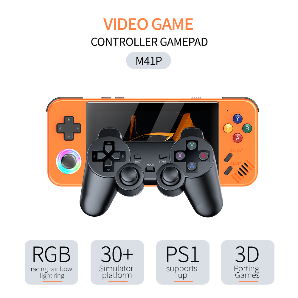 2026 M41P Handheld Game Consol – обзор и цена Gaming Console Handheld Retro