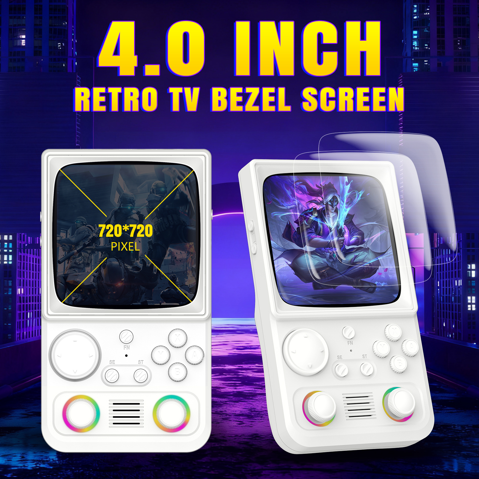 R36T MAX Retro Handheld Game C – обзор и цена Gaming Console Handheld Retro